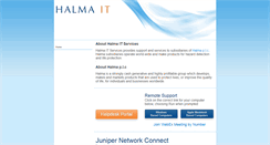 Desktop Screenshot of halmait.com